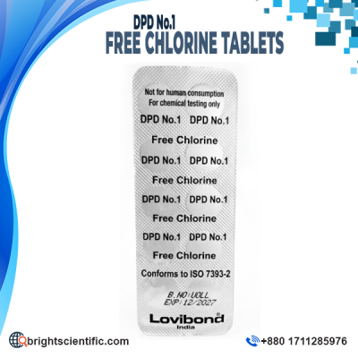 Lovibond DPD No.1 Free Chlorine Tablets 10 Pcs for Water Testing