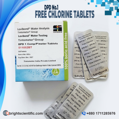 Lovibond DPD No.1 Free Chlorine Tablets 10 Pcs for Water Testing