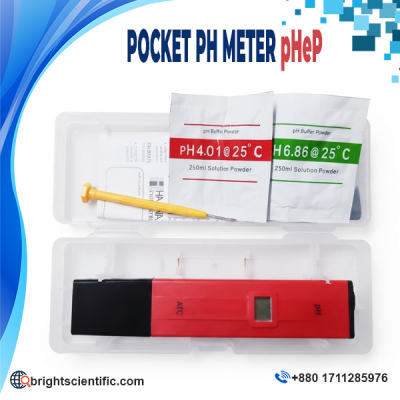 Pocket pH Meter – Portable Digital pH Testing Instrument