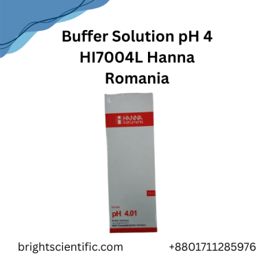 Buffer Solution pH 4 HI7004L Hanna Romania