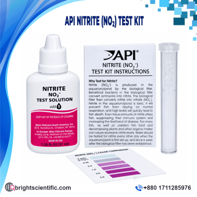 API Nitrite (NO₂) Test Kit for freshwater and saltwater aquarium water testing