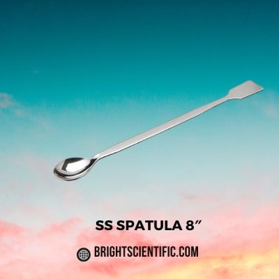 SS Spatula 8" For Laboratory Use