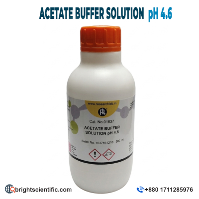 Acetate Buffer Solution pH 4.6 for Laboratory Use