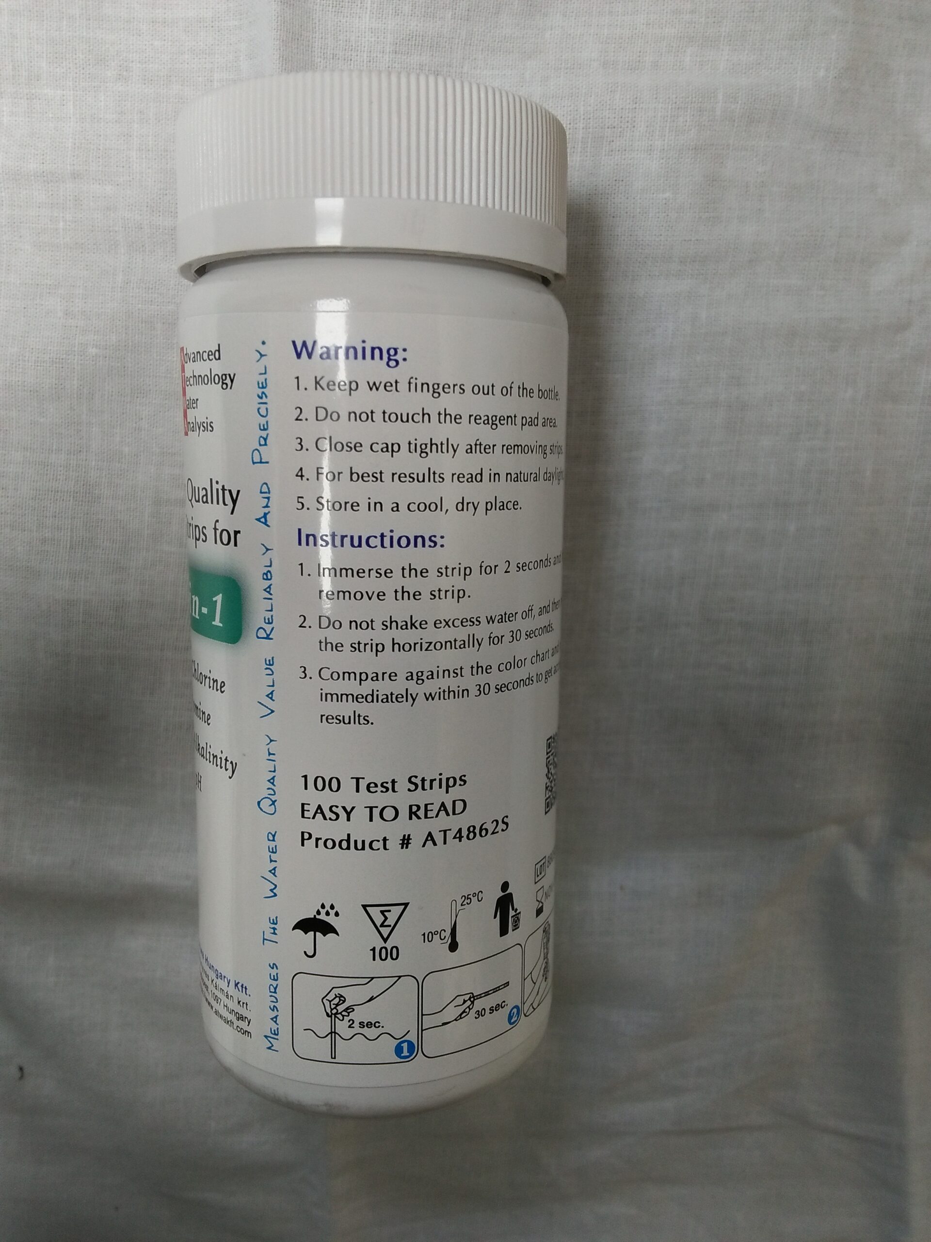 4 in 1 Atwa Strip | Quick & Accurate Water Testing Strips - Image 3