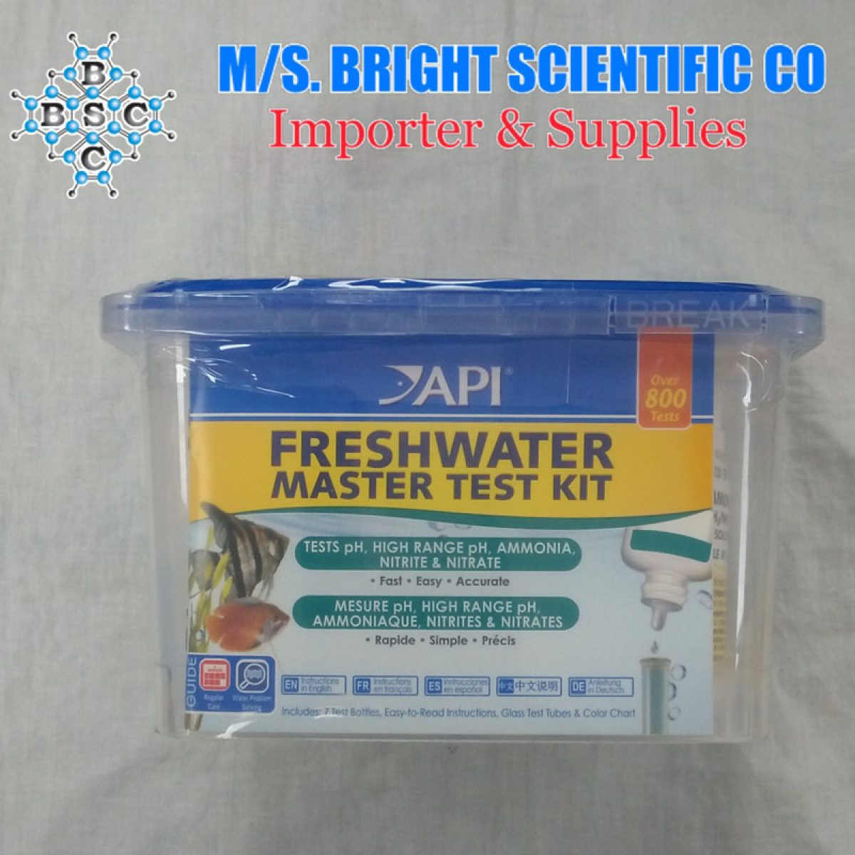 API Fresh Water Master Test Kit - M/S. Bright Scientific Co.
