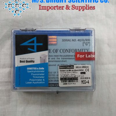 Quartz Cuvette, Spectrophotometer Cuvettes 10 mm