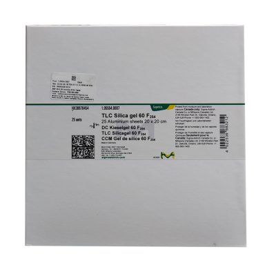 TLC Plate Aluminium Silica Gel 60 F₂₅₄ 20×20cm Merck Germany for Thin Layer Chromatography