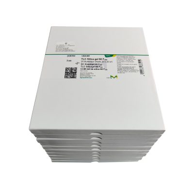 TLC Plate Aluminium Silica Gel 60 F₂₅₄ 20×20cm Merck Germany for Thin Layer Chromatography