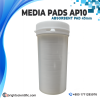 Merck Millipore Absorbent Pad AP10045S0 45mm sterile media pads with 100 circles per canister for microbiological membrane filtration.