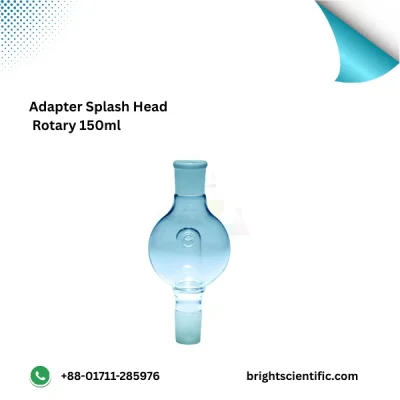 Adapter Splash Head Rotary 150ml – Durable Laboratory Glassware