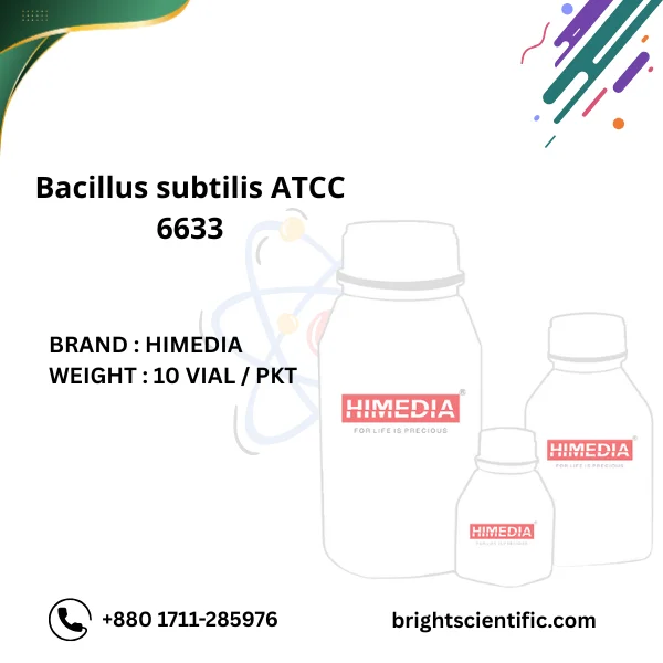 Bacillus subtilis ATCC 6633 | Standard Reference Strain for Microbiology