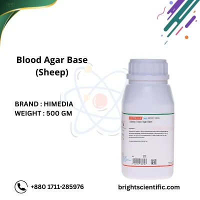 Sheep Blood Agar Base Modified | Enriched Medium for Hemolytic Bacteria