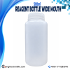 PolyLab Reagent Bottle 500ml Wide Mouth for Laboratory Reagent Storage