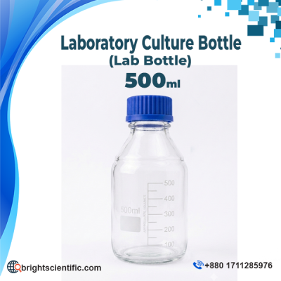 China Laboratory Culture Bottle 500ml for laboratory use