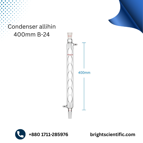 Condenser Allihn 400mm B-24 – High-Quality Laboratory Glassware