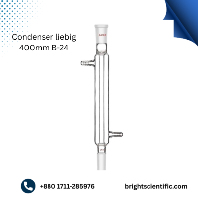 Condenser Liebig 400mm B-24 – High-Efficiency Laboratory Condenser