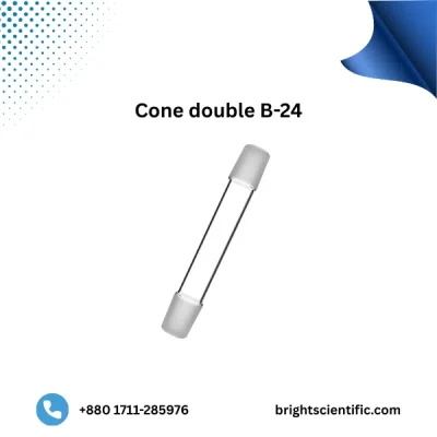 Cone Double B-24 – High-Quality Glass Joint Adapter for Lab Use