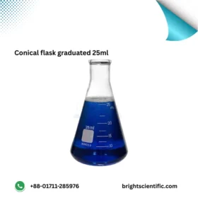 Conical Flask Graduated Narrow Mouth 25ml 