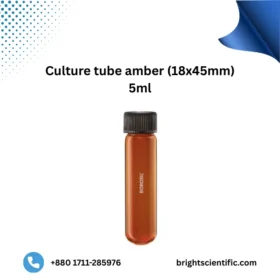Culture Tube Amber 18x45mm 5ml