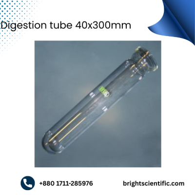 Digestion Tube 40x300mm – Durable Laboratory Glassware