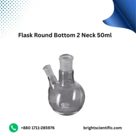 Flask Round Bottom 2 Neck 50ml B-24/14