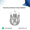 Flask Round Bottom 3 Neck 2000ml B-24,19– Premium Lab Glassware