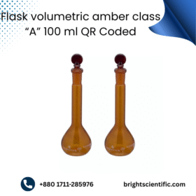 Flask Volumetric Amber Class “A” 100ml
