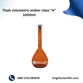 Flask Volumetric Amber Class “A” 1000ml