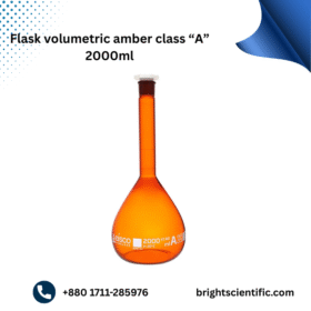 Flask Volumetric Amber Class “A” 2000ml