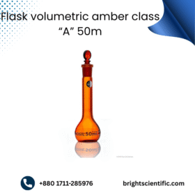 Flask Volumetric Amber Class “A” 50ml