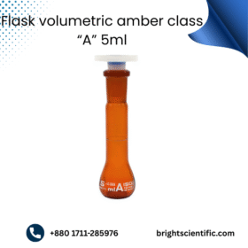 Flask Volumetric Amber Class “A” 5ml