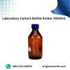 Laboratory Culture Bottle Amber  2000ml | Durable Media Storage