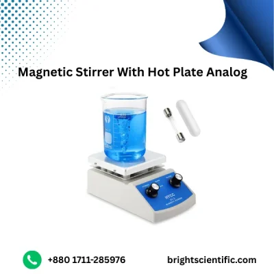 Magnetic Stirrer with Hot Plate Analog  | Reliable Heating & Mixing