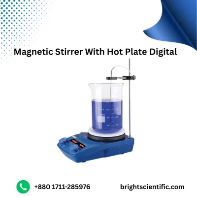 Magnetic Stirrer with Hot Plate Digital  | Precision Heating & Mixing