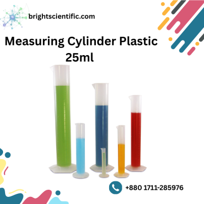 Measuring Cylinder Plastic 25ml