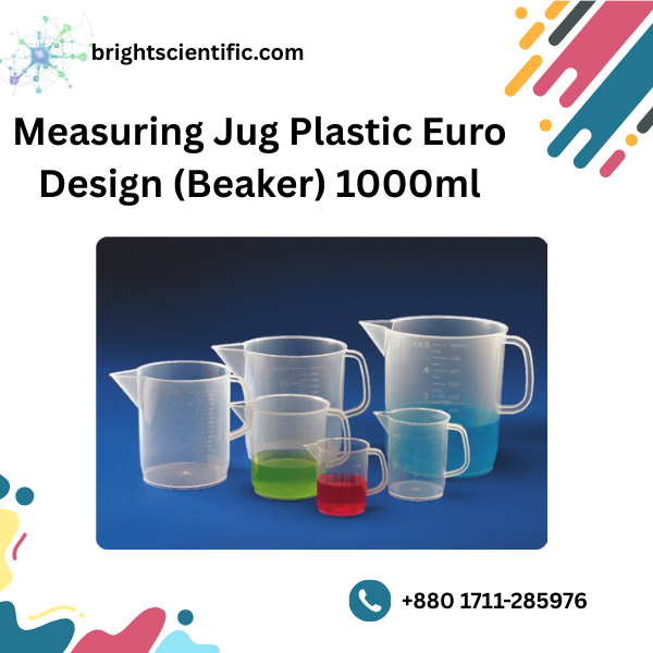 Measuring Jug Plastic Euro Design (Beaker) Capacity :1000ml