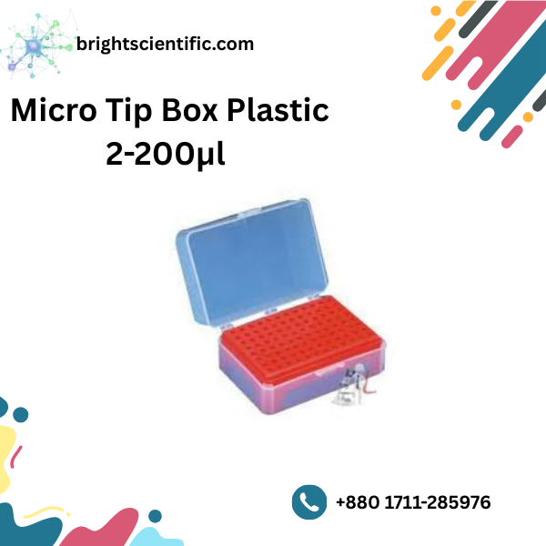 Micro Tip Box Plastic 2-200µl