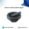 Mortar & Pestle Agate 100mm Laboratory Grinding Tool