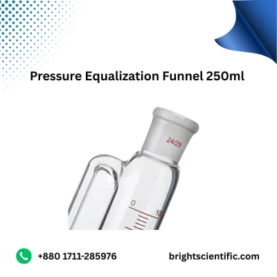 Pressure Equalization Funnel 250ml B-24/29 – Premium Lab Glassware