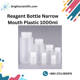 Reagent Bottle Narrow Mouth Plastic 1000ml