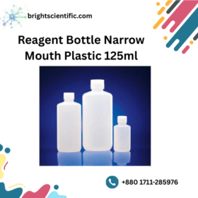 Reagent Bottle Narrow Mouth Plastic 125ml