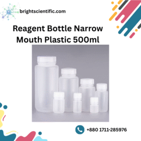 Reagent Bottle Narrow Mouth Plastic 500ml