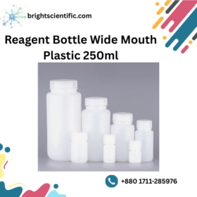 Reagent Bottle Wide Mouth Plastic 250ml