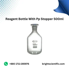 Reagent Bottle With PP Stopper 500 ml