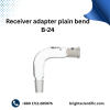 Receiver Adapter Plain Bend B-24 – Laboratory Glassware Connector