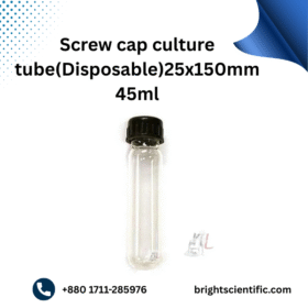 Screw Cap Culture Tube Disposable 25x150mm 45ml