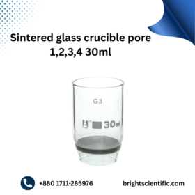 Sintered Glass Crucible 30ml 
