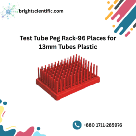 Test Tube Peg Rack-96 Places(96X13mm) for 13mm Tubes Plastic