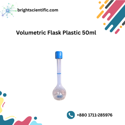 Volumetric Flask Plastic 50ml