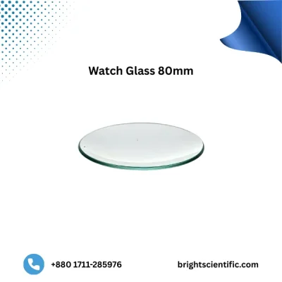 Watch Glass 80mm | Premium Laboratory Glassware